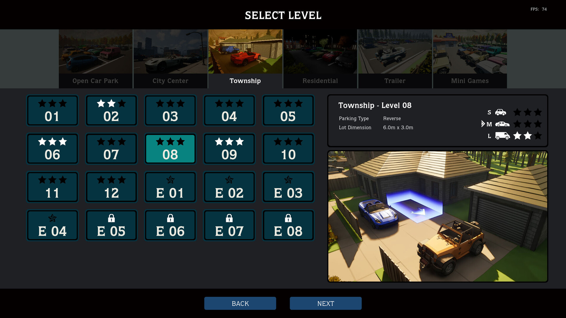 #9. Parking Simulator Demo (Steam) Podle: Perseverance Games