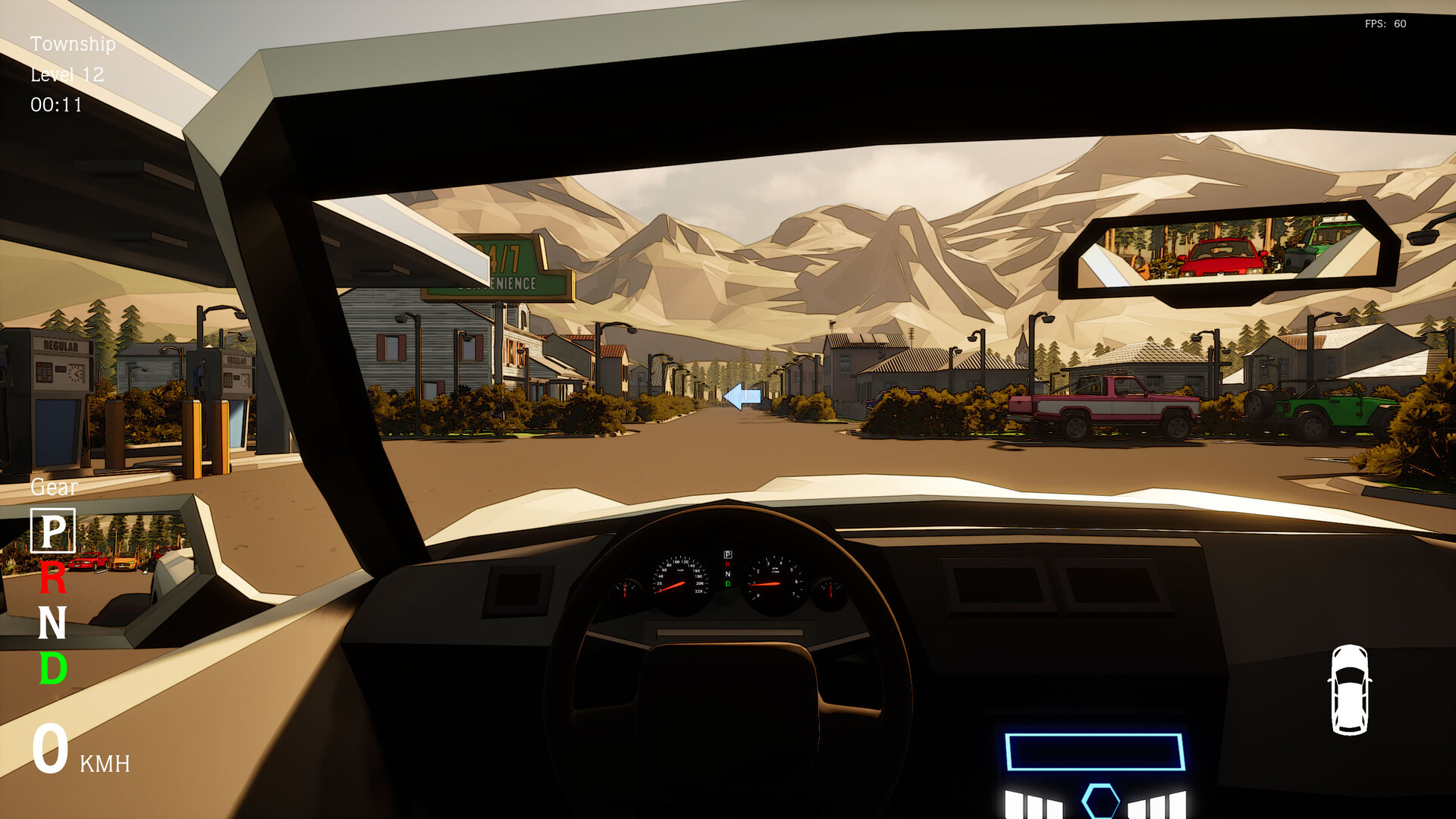 #4. Parking Simulator Demo (Steam) Podle: Perseverance Games