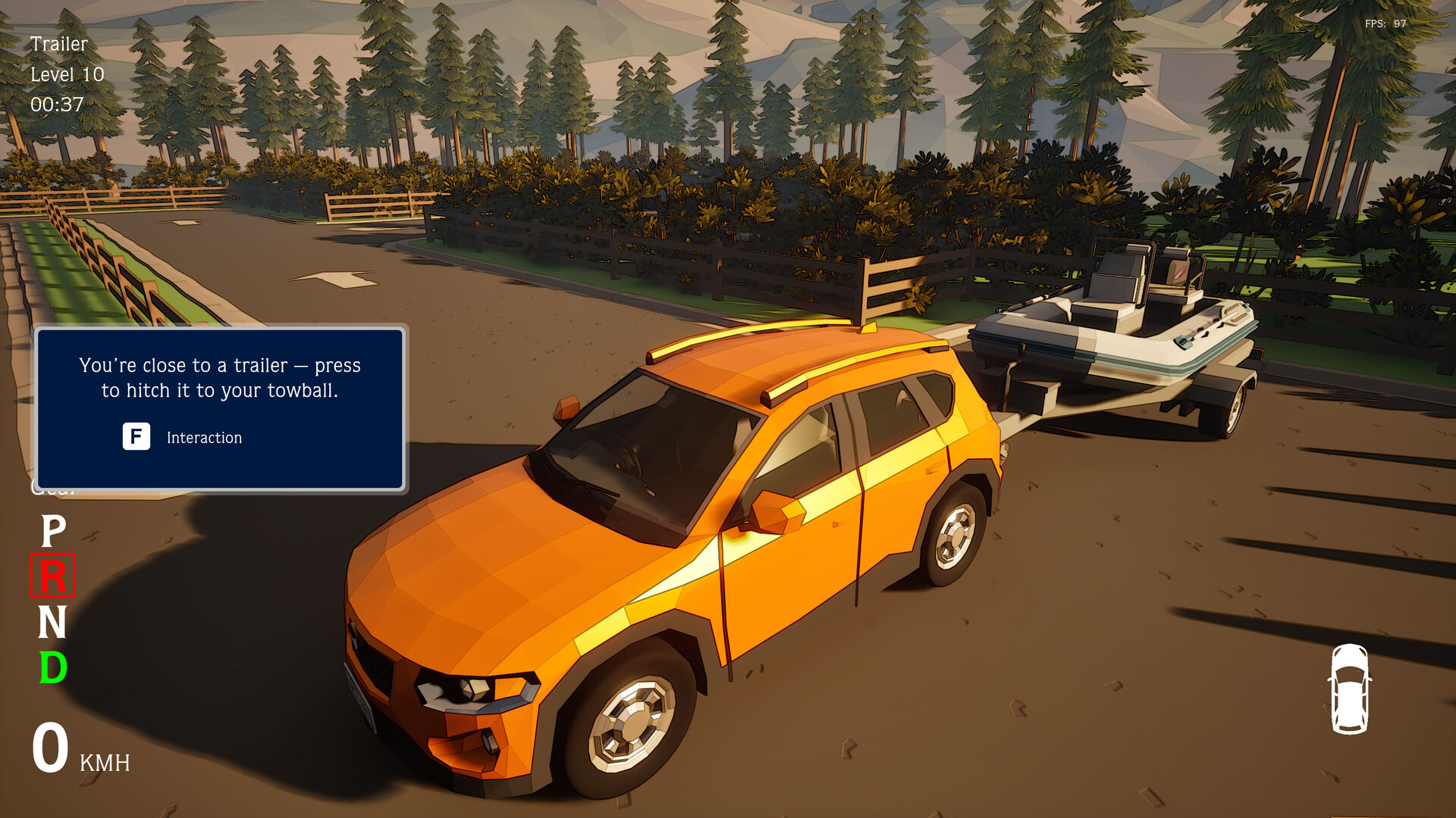 #7. Parking Simulator Demo (Steam) Podle: Perseverance Games