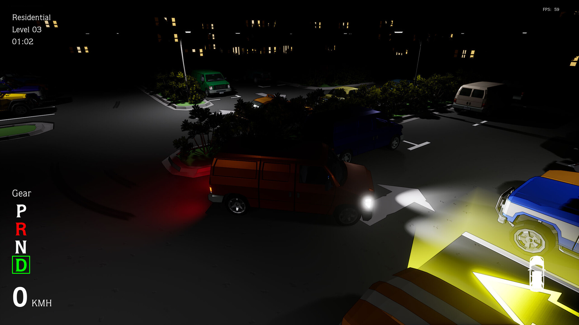 #3. Parking Simulator Demo (Steam) Podle: Perseverance Games