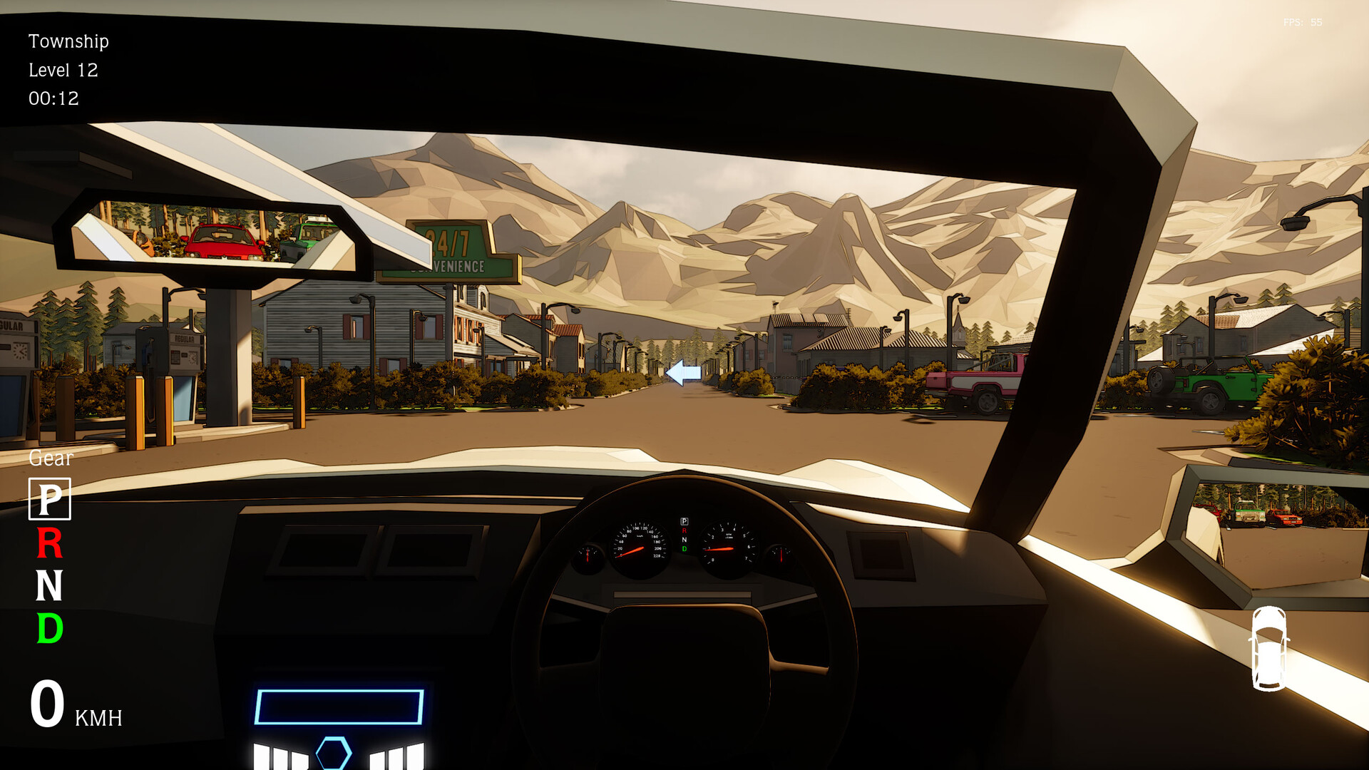#5. Parking Simulator Demo (Steam) Podle: Perseverance Games