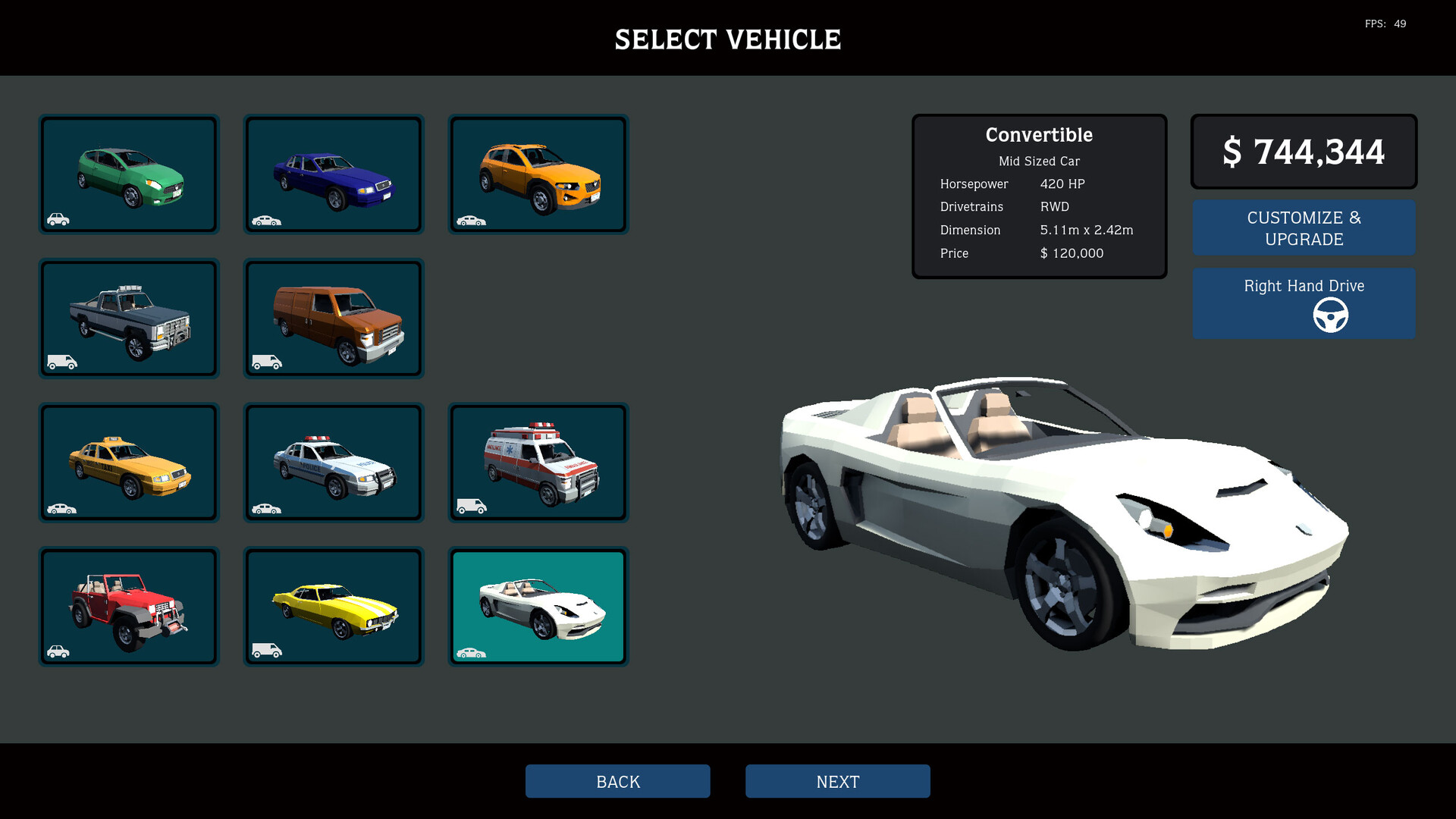 #8. Parking Simulator Demo (Steam) Podle: Perseverance Games