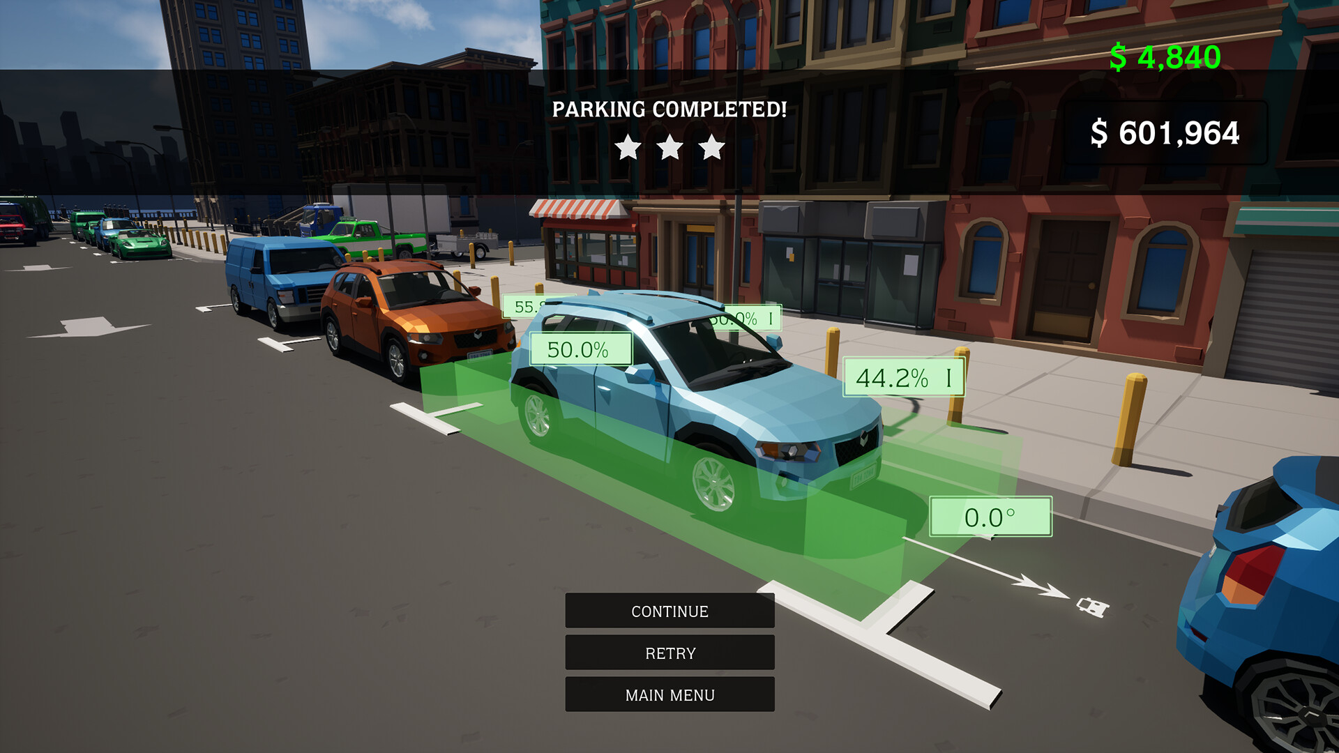 #1. Parking Simulator Demo (Steam) De: Perseverance Games