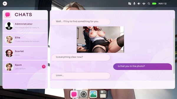 Скриншот из OnlySluts: WAIFU MATCH 