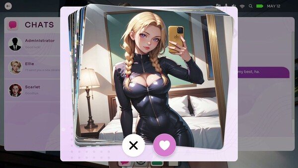 Скриншот из OnlySluts: WAIFU MATCH 