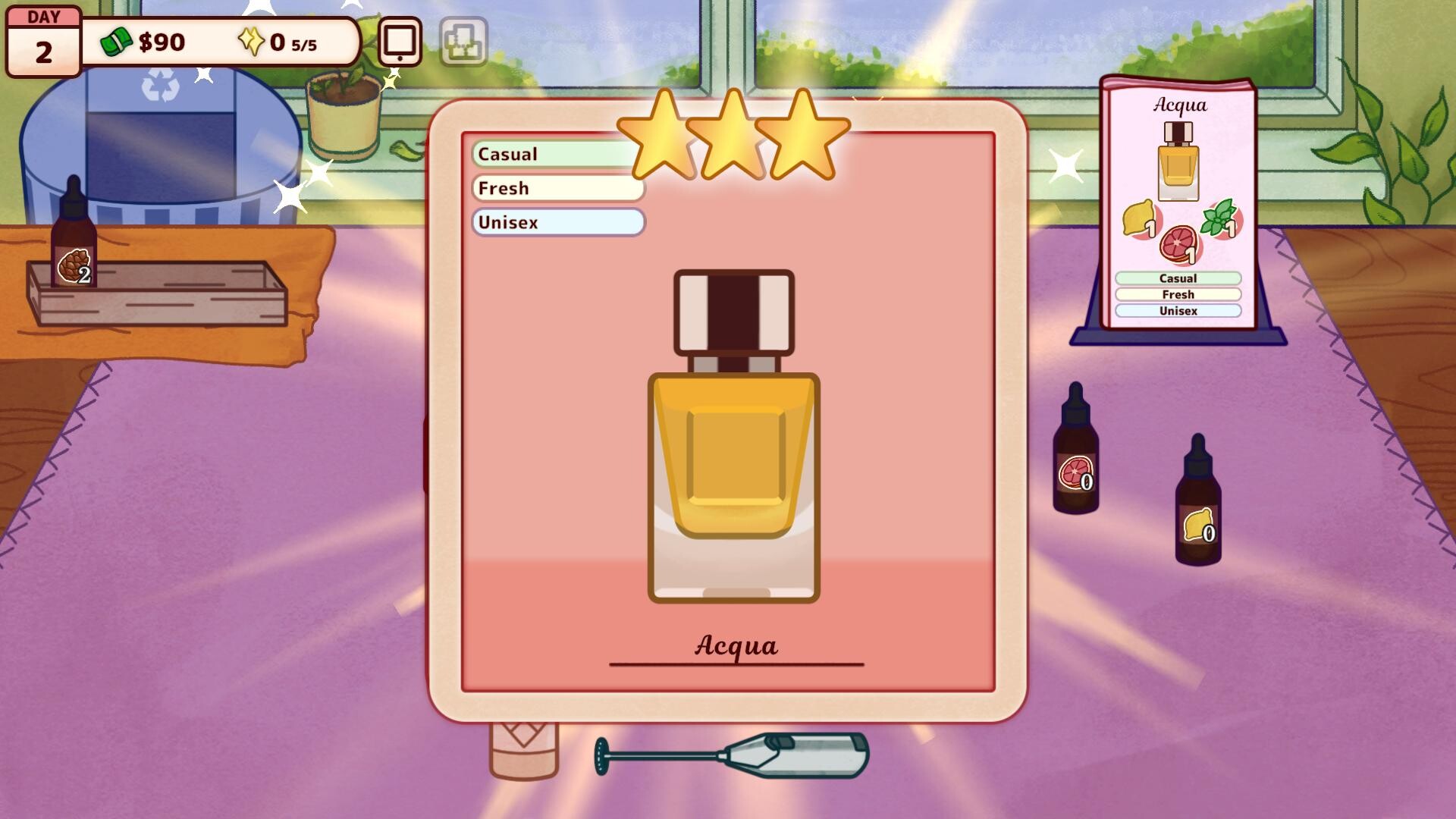 Perfume Atelier screenshot