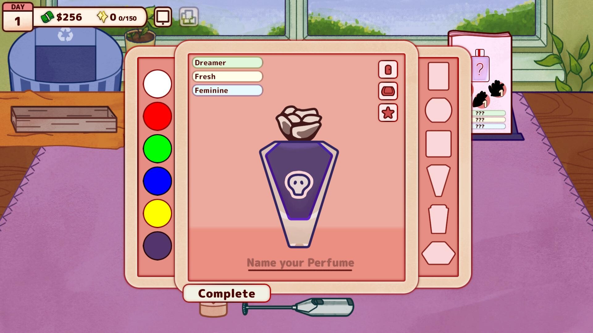 Скриншот игры Perfume Atelier - 5