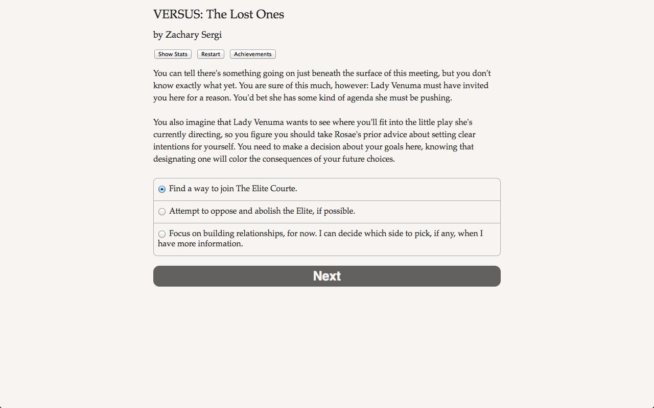 VERSUS: The Lost Ones screenshot #2