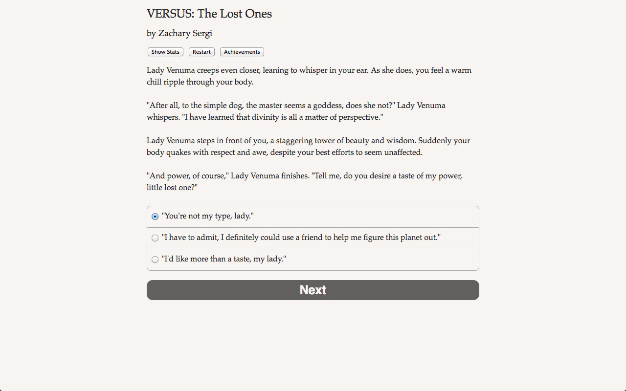 VERSUS: The Lost Ones screenshot #3