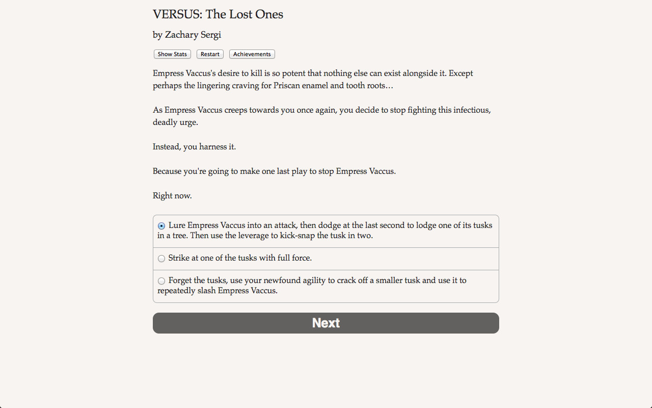 VERSUS: The Lost Ones