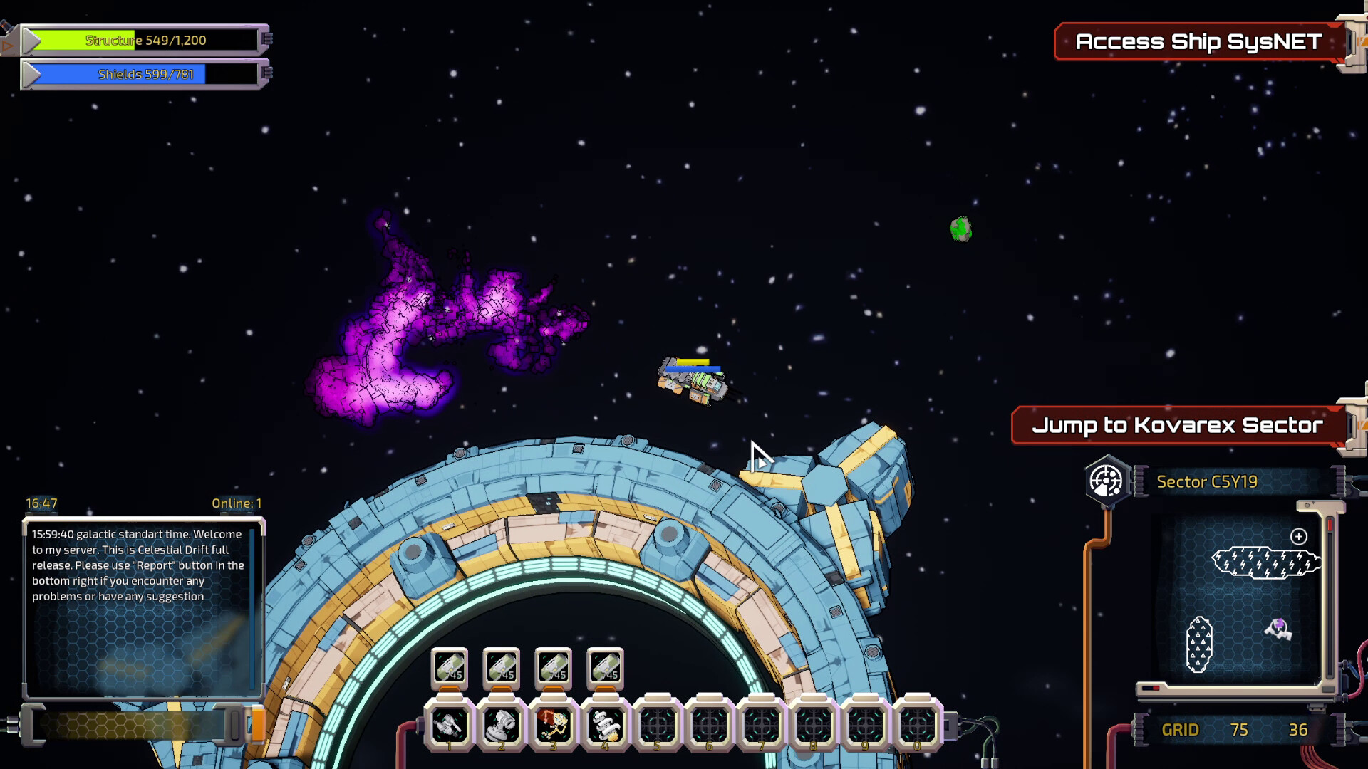Celestial Drift screenshot #9