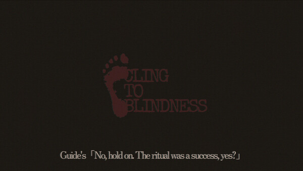 Screenshot of Cling to Blindness