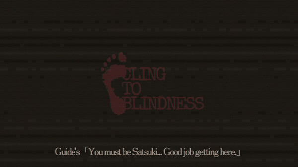 Screenshot of Cling to Blindness