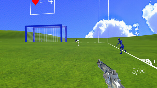 Handgun Football screenshot 1