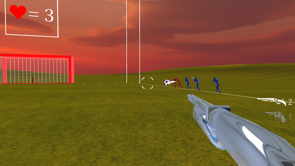 Handgun Football screenshot 2
