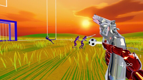 Handgun Football game for Linux 1