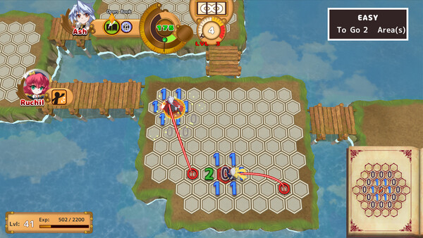 Screenshot of ManaCollect 2 gameplay showing in-action mechanics