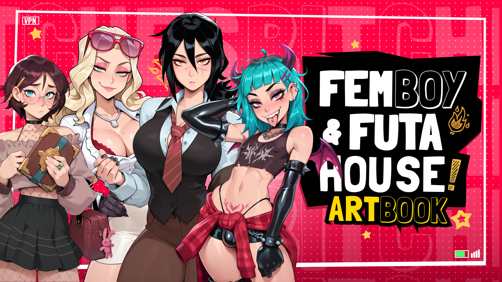 FEMBOY FUTA HOUSE - Digital Artbook Featured Screenshot #1