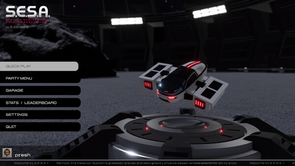 Screenshot of S.E.S.A. gameplay showing in-action mechanics