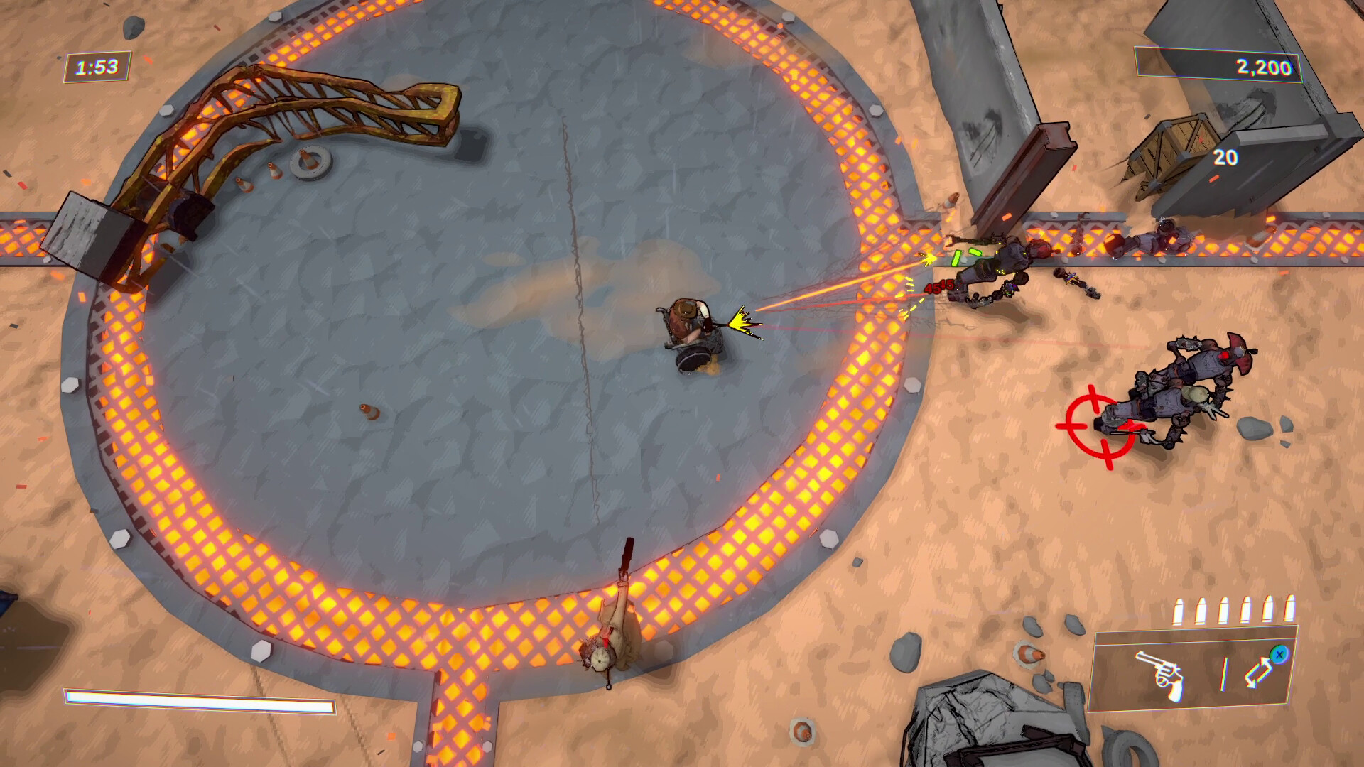 Rolling Gun screenshot #1