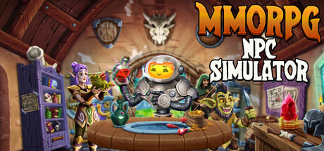 MMORPG NPC Simulator — Steam game cover