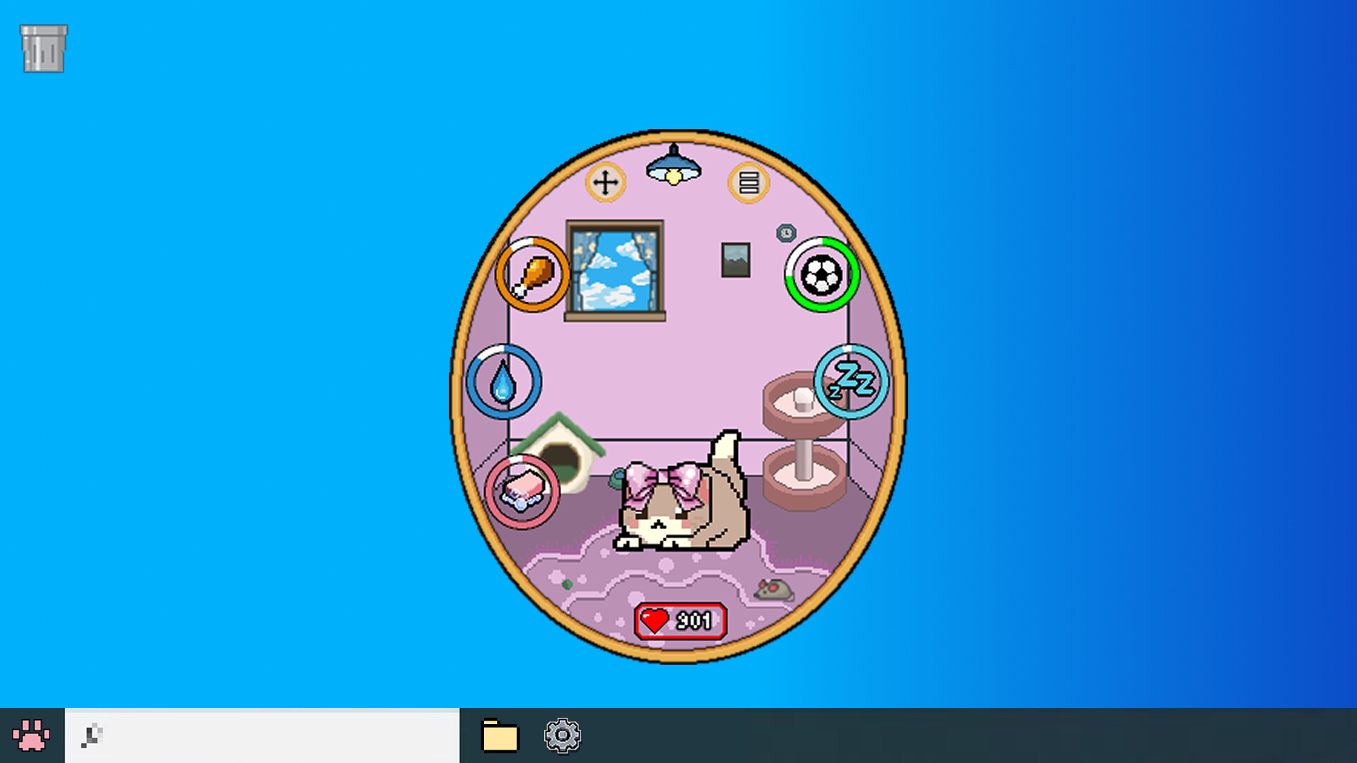 #6. Desktop Friend (Steam) 由: Chilly Kitty