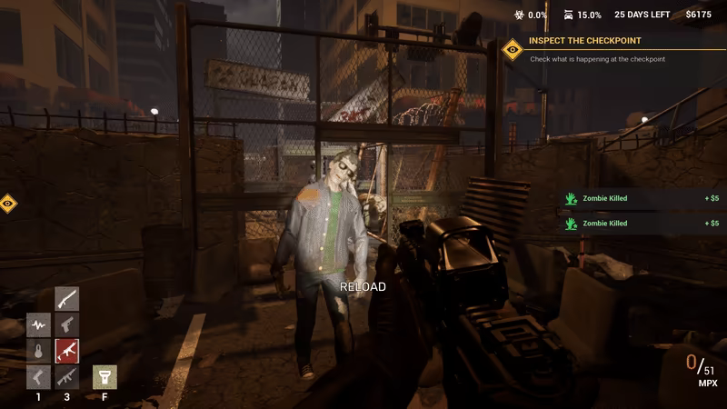 隔离僵尸 Quarantine Zombies 中文 僵尸题材生存射击