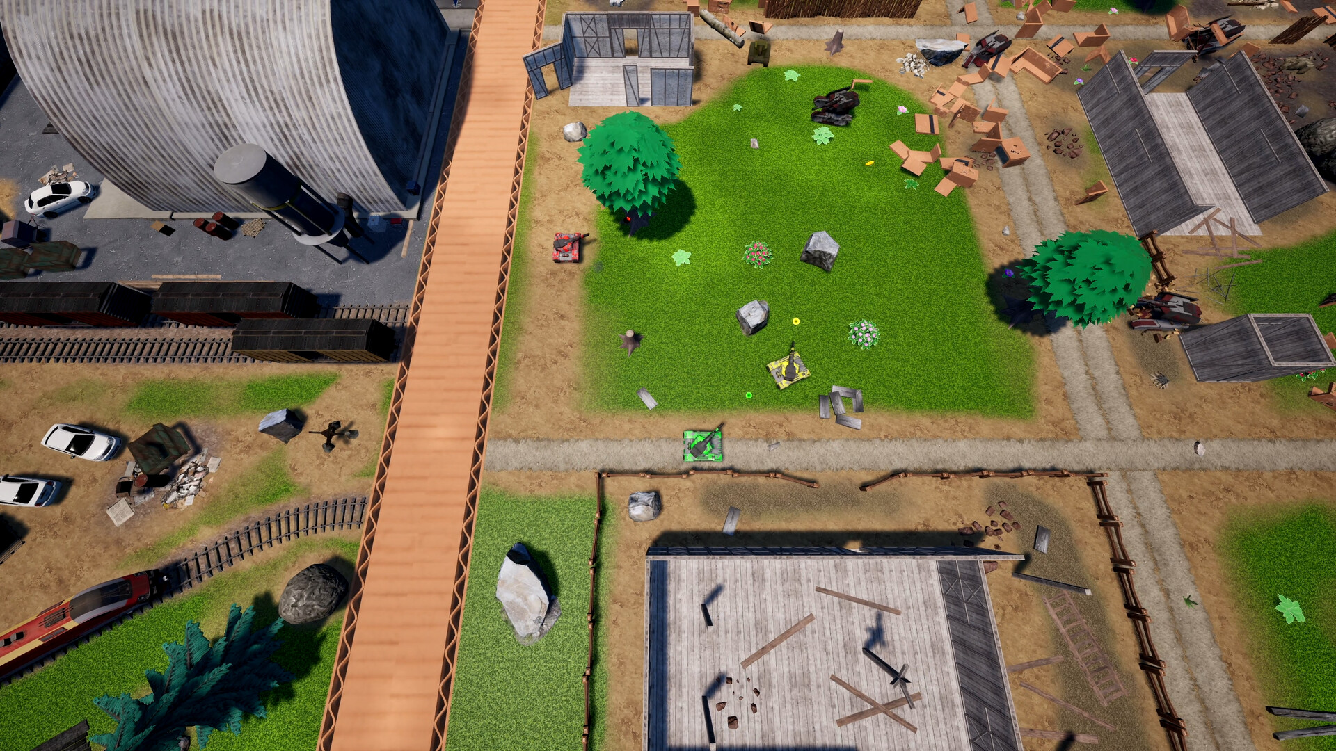 Cardboard Tanks screenshot #3