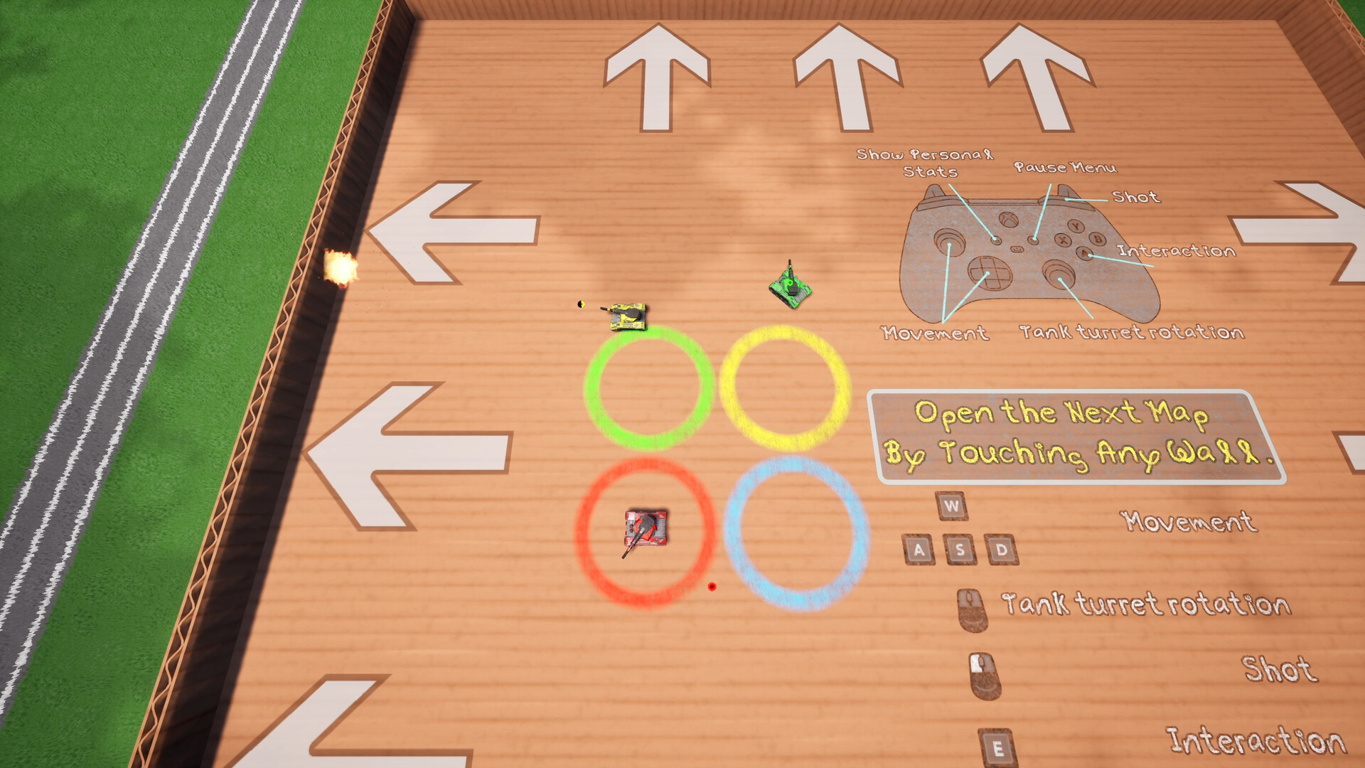 Cardboard Tanks screenshot #1