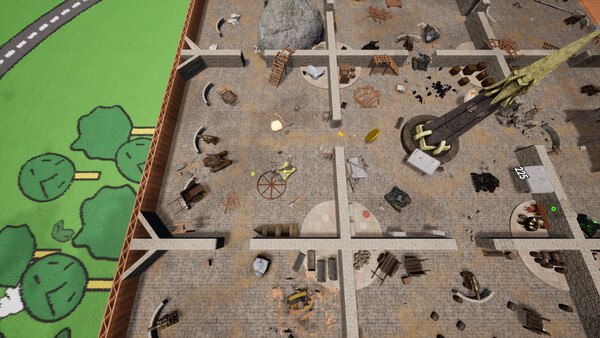 Screenshot 4 of Cardboard Tanks - final gameplay screenshot