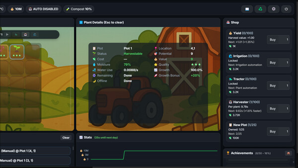 SproutBound game for Linux 1