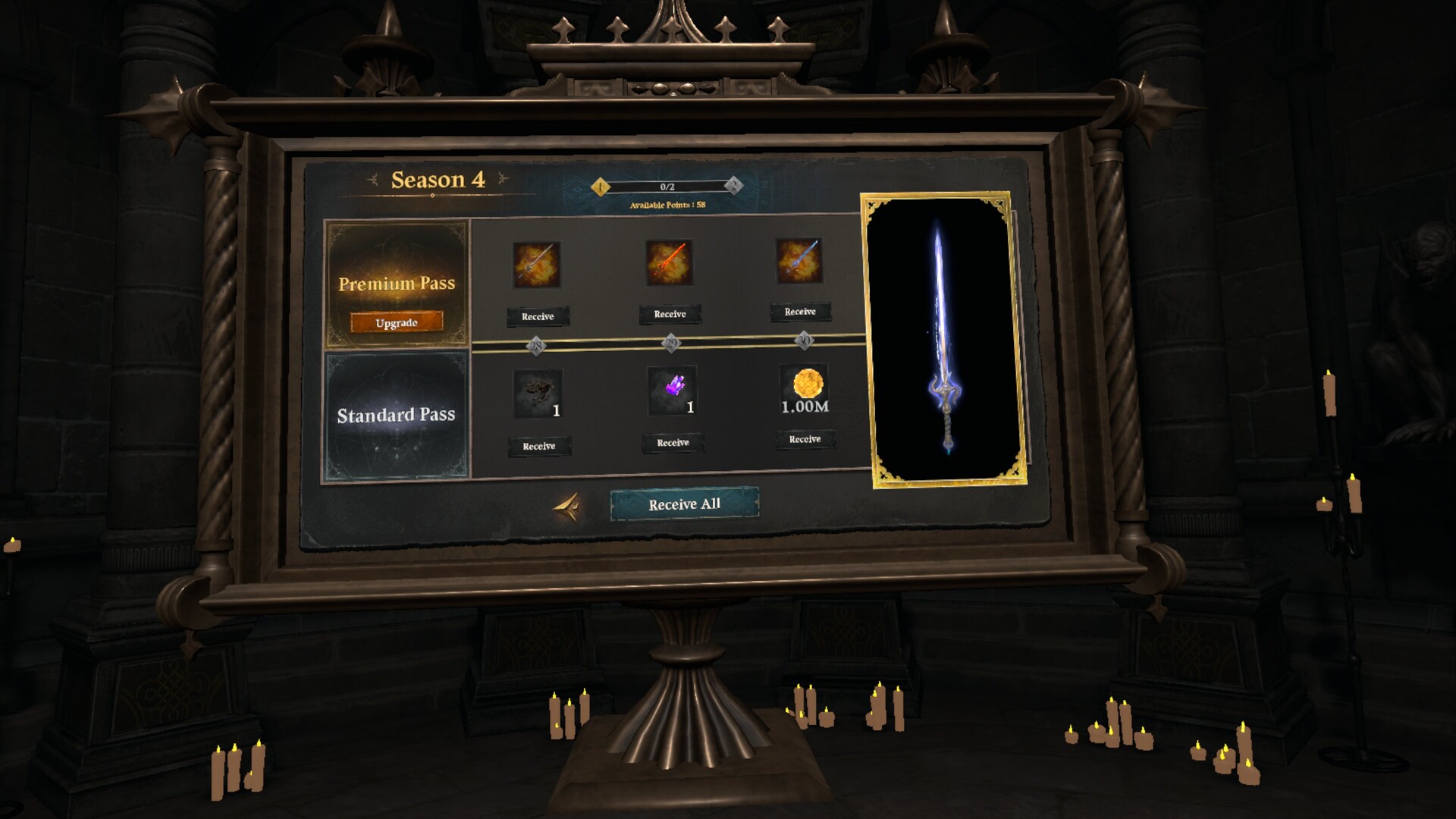 Darksword: Premium Battle Pass Season 4 Featured Screenshot #1