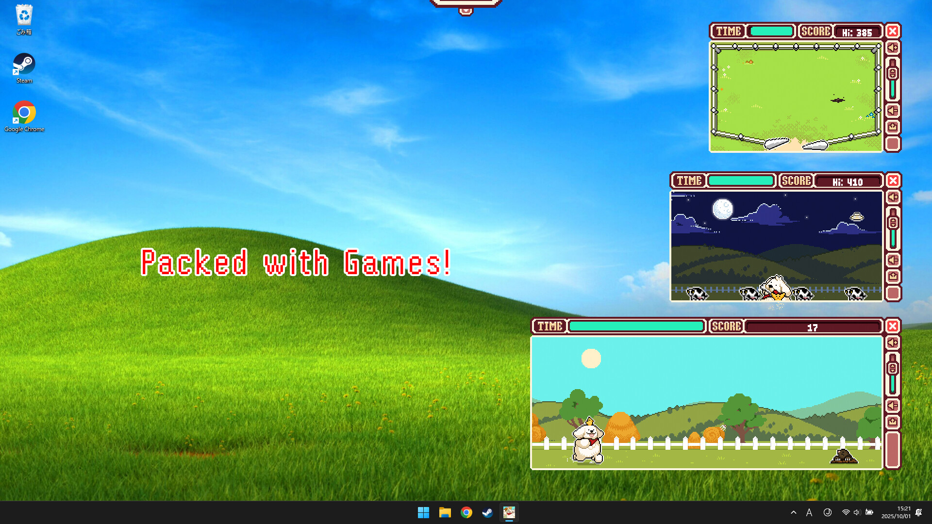 #2. Fidget Widget (Steam) Ved: tatsumaki games