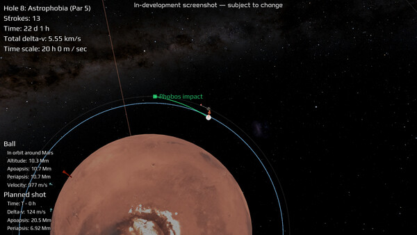 Celestial Golf screenshot 5