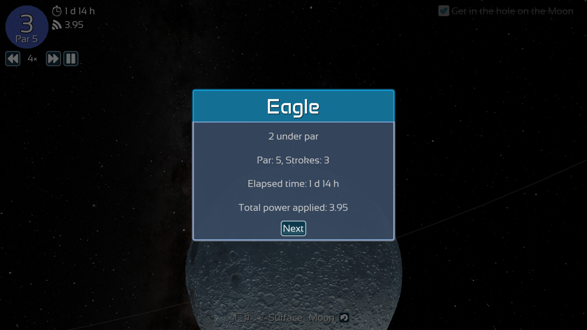 Celestial Golf screenshot #6