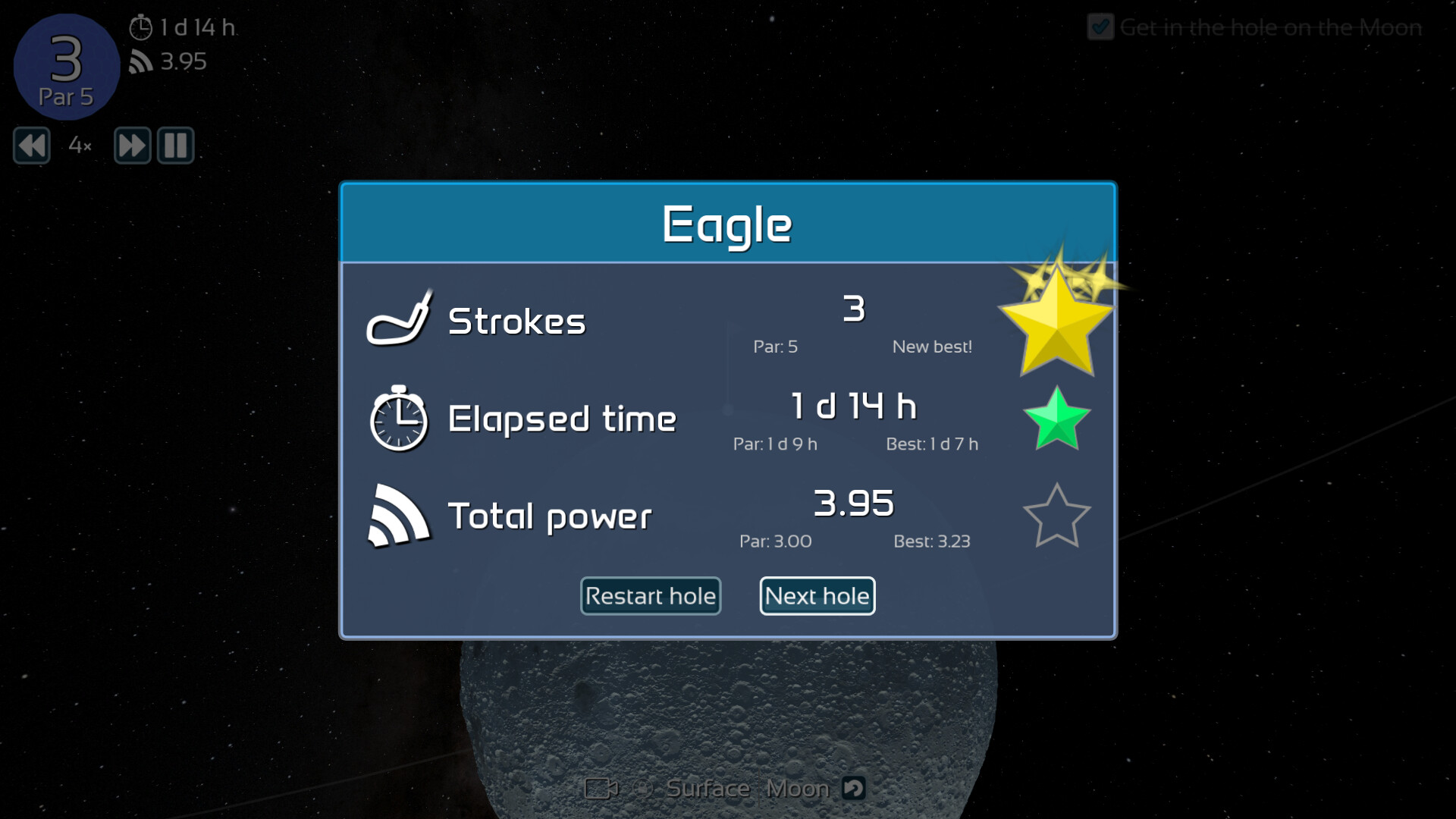 Celestial Golf screenshot 6
