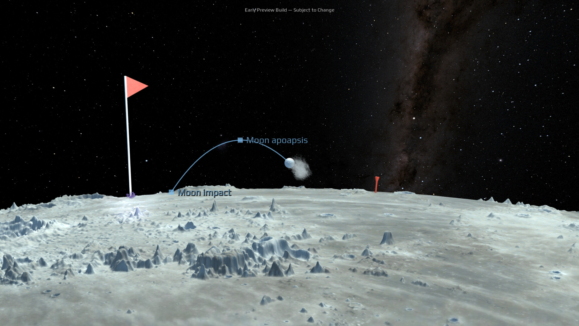 Celestial Golf screenshot #1