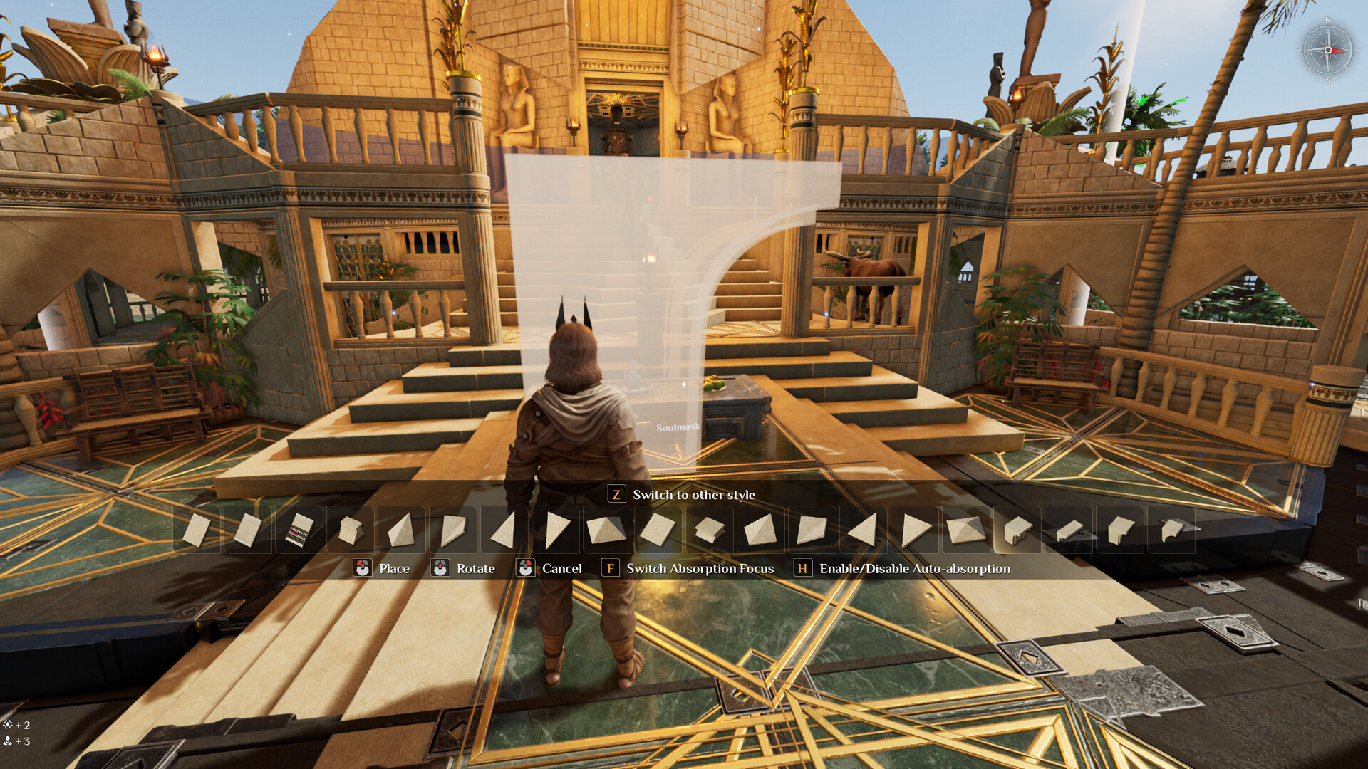 Soulmask airship sky base building