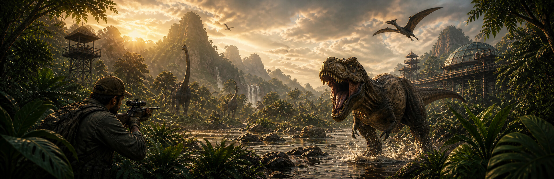 Dinosaur Zoo VR : Dinosaur Hunting