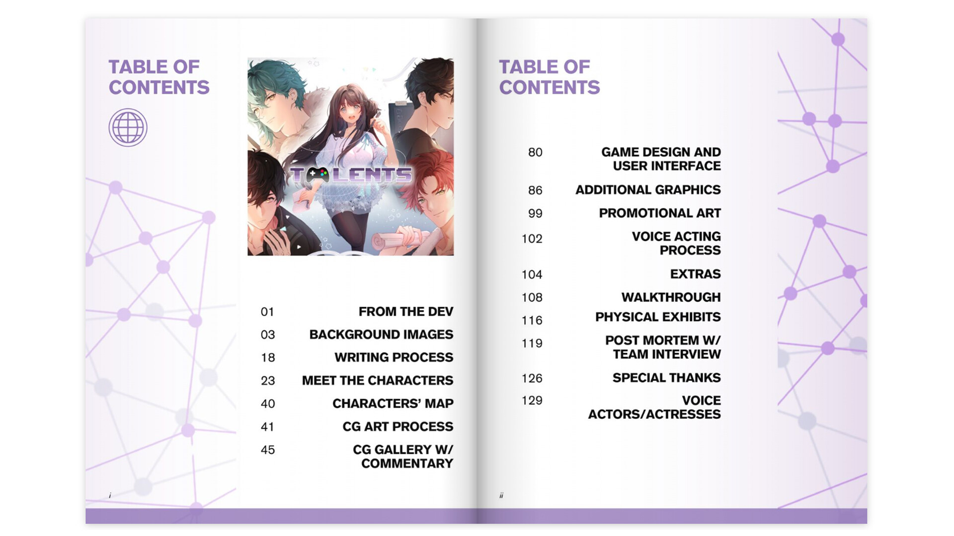 Talents: Digital Behind-the-scenes book Featured Screenshot #1