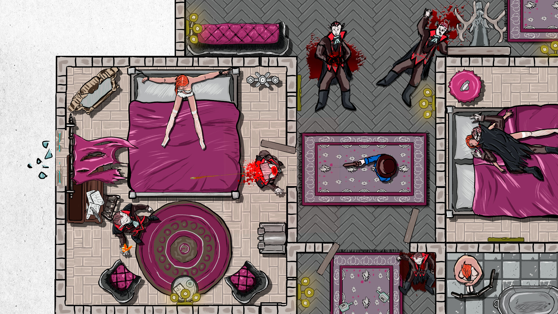 Pushkin vs Vampiresのスクリーンショット 1