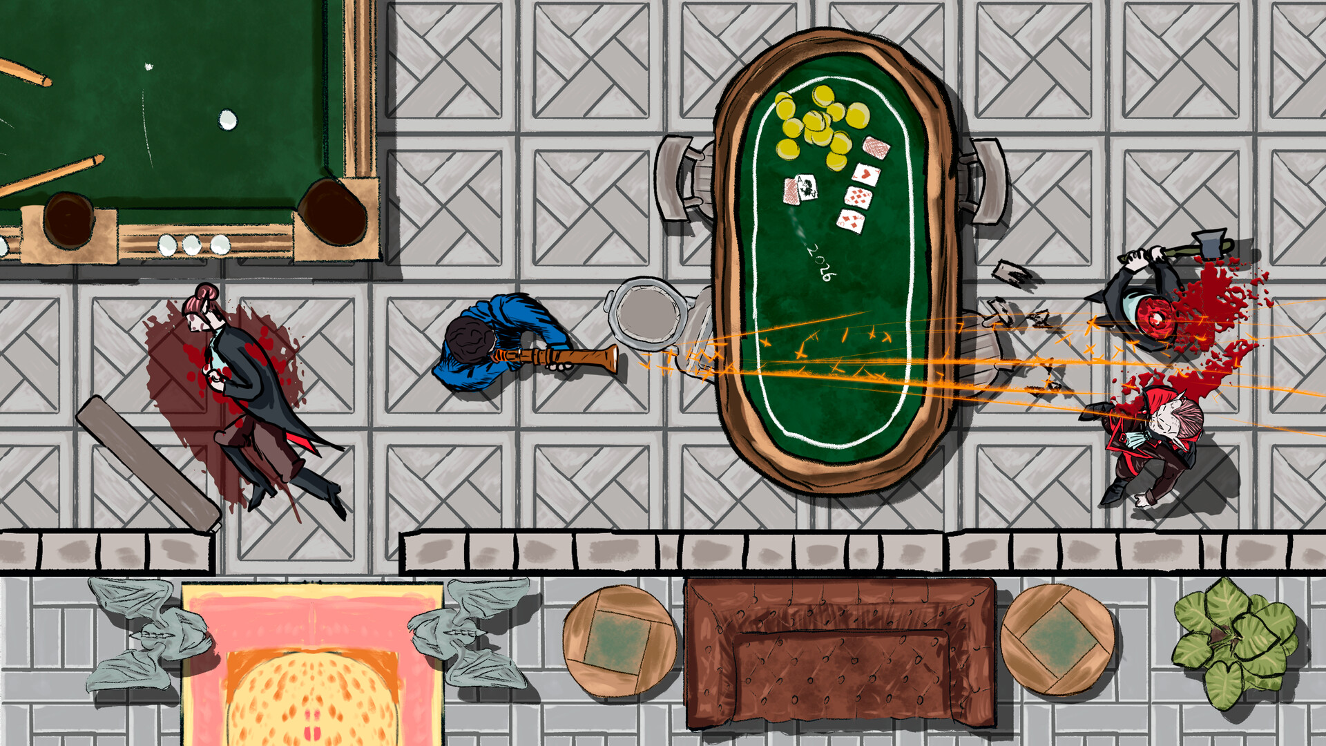 Pushkin vs Vampires screenshot #2