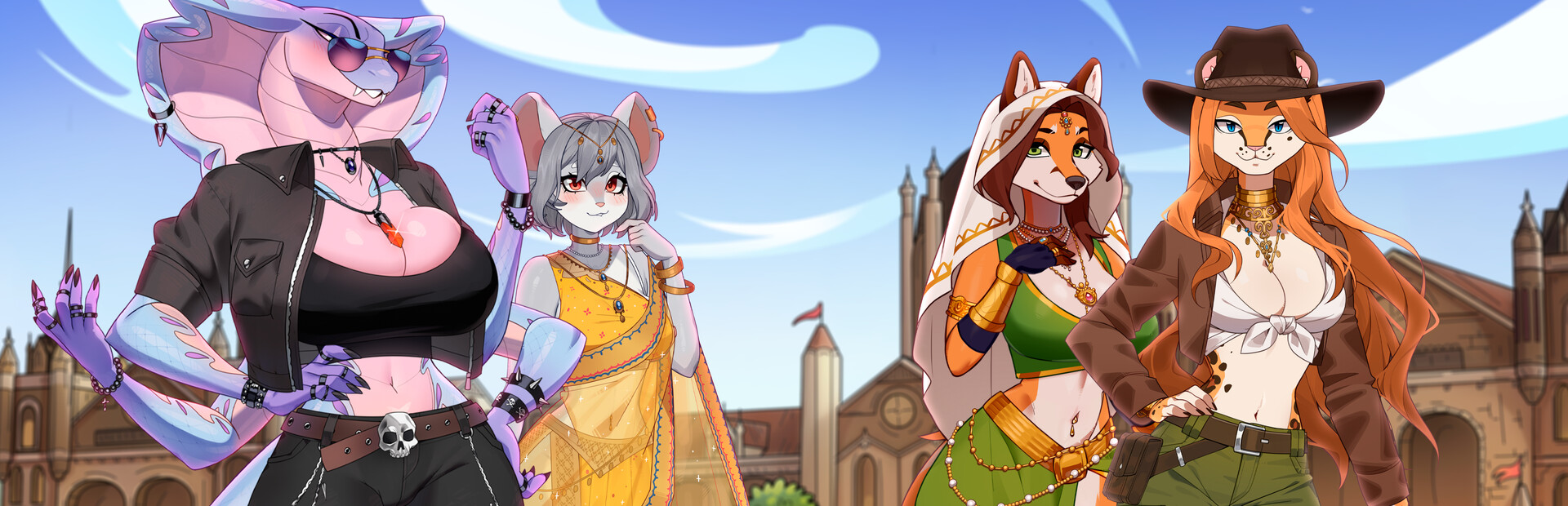 Furry Adventure Club and the Temple of Pawsion 🐱