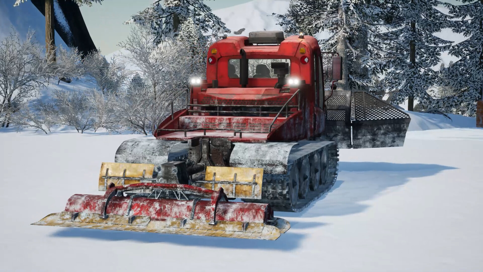 Snow Plowing Simulator - Ski Resort DLC PC gameplay screenshot 2 of 15