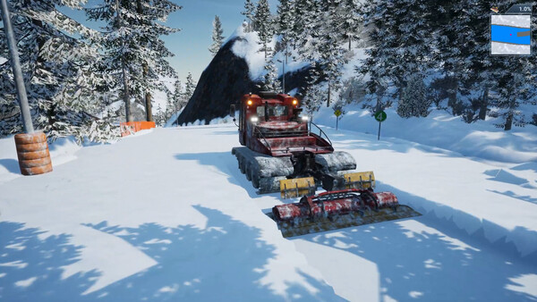 Snow Plowing Simulator - Ski Resort DLC.