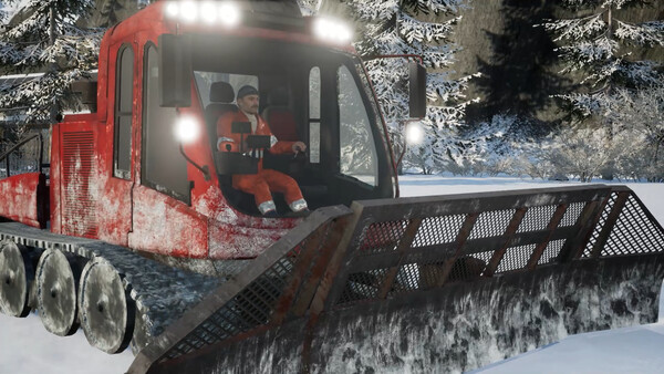 Snow Plowing Simulator - Ski Resort DLC.
