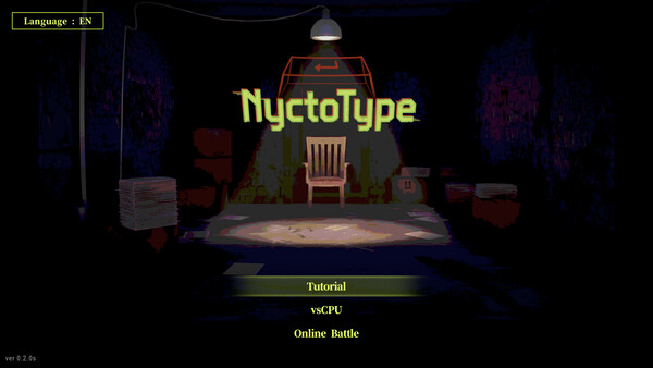Скриншот 1 из игры NyctoType