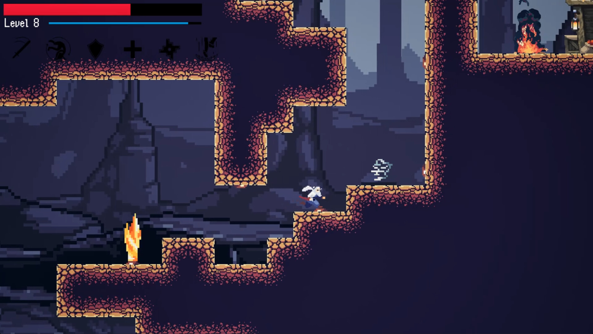 #5. Old Ninja : UnderWorld (Steam) Podle: Waterfall Studio