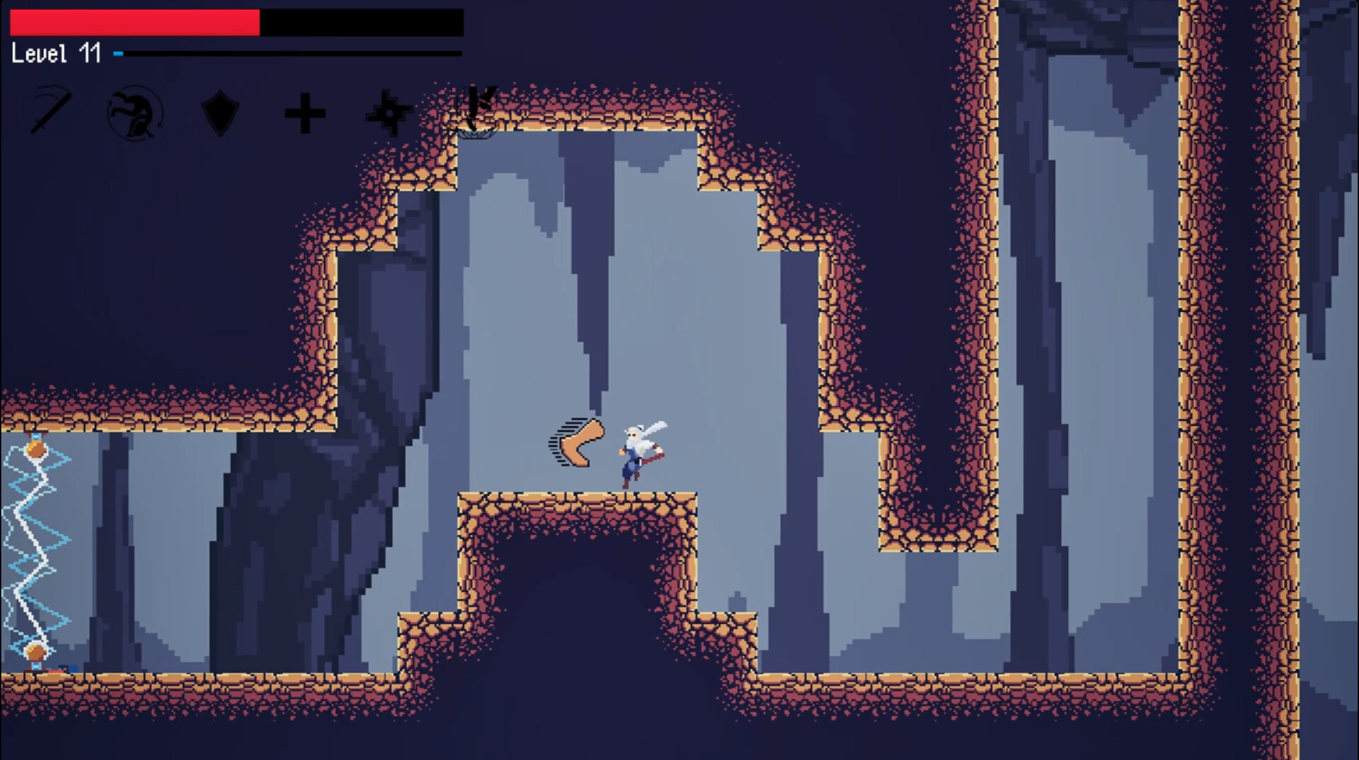 #4. Old Ninja : UnderWorld (Steam) Podle: Waterfall Studio