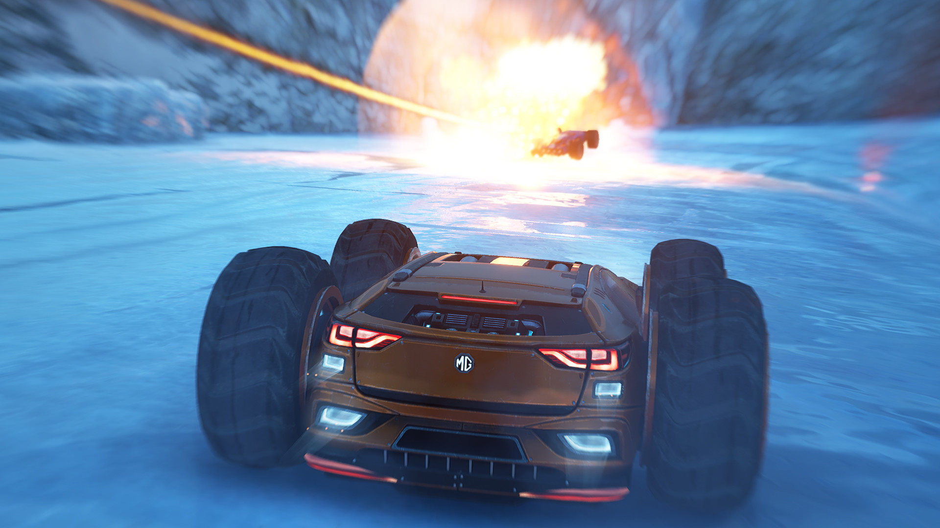 screenshot of GRIP: Combat Racing 4